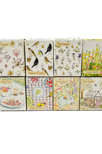 Cottage Garden Illustrated Scented Votive Candle