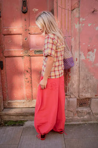 Damson Madder Frida Red Bloomers - The Mercantile London