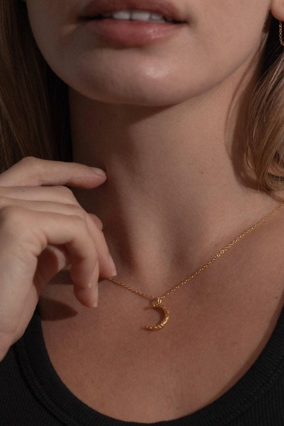 One & Eight Moon Necklace