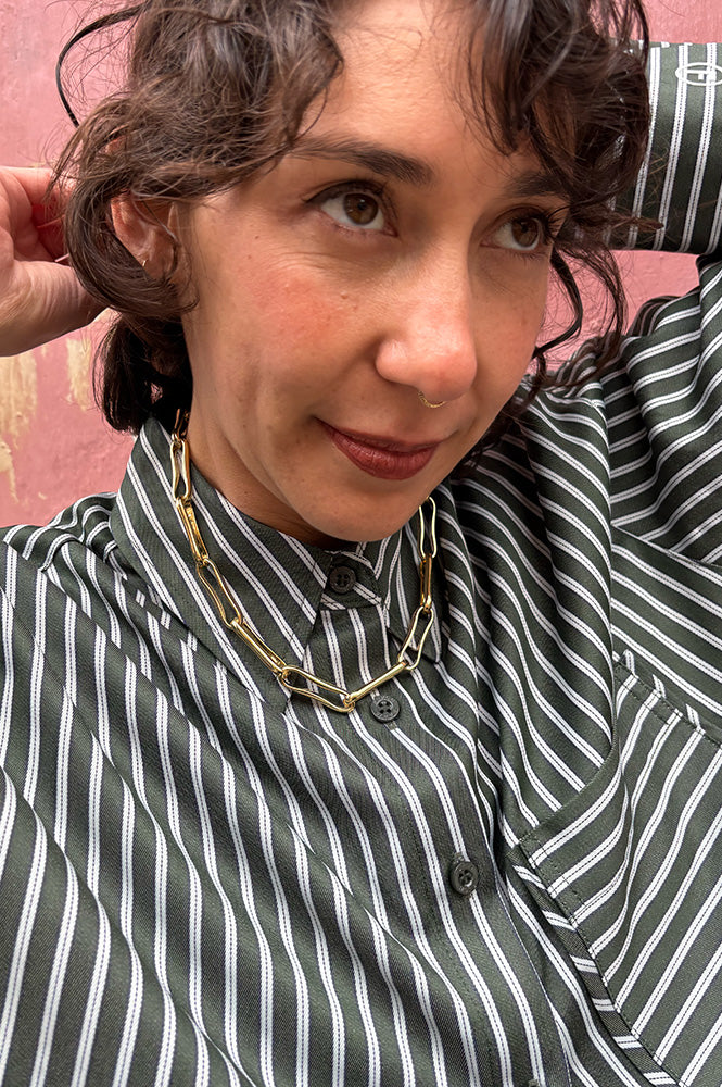 Shyla Chunky Link Necklace - The Mercantile London