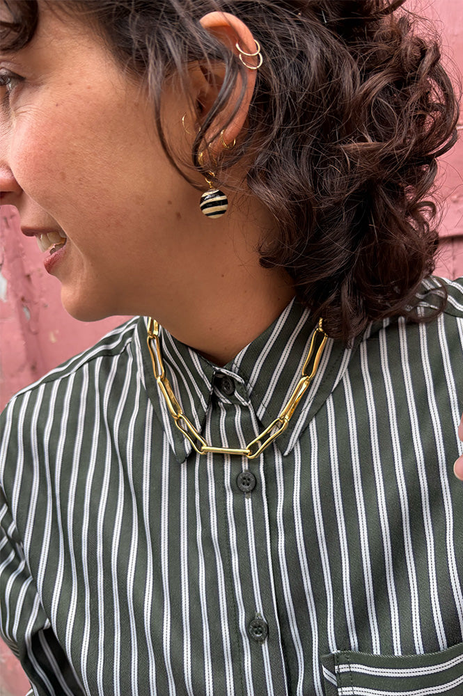 Shyla Chunky Link Necklace - The Mercantile London