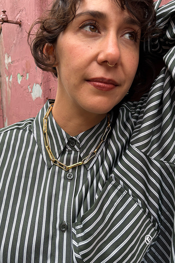 Shyla Chunky Link Necklace - The Mercantile London