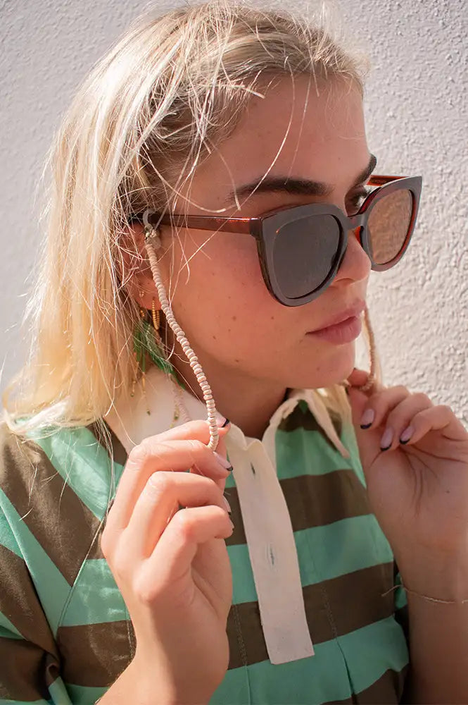 COTI Sahara Cream Glasses Chain - The Mercantile London