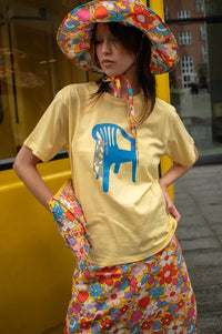 Compania Fantastica Yellow Deck Chair T-Shirt