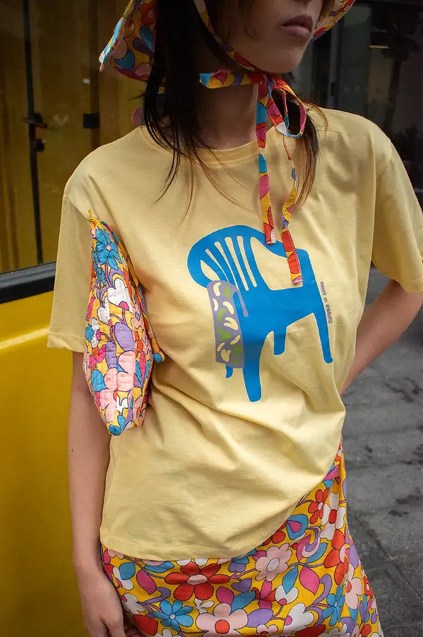 Compania Fantastica Yellow Deck Chair T-Shirt