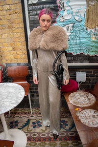 Numph Jiva Champagne Trousers - The Mercantile London