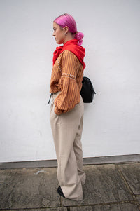 Charlie Joe Becky Tobacco Blouse - The Mercantile London