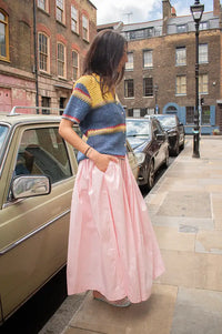 Object Paige Pale Lilac Skirt - The Mercantile London