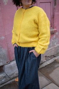 Charlie Joe Ines Black Denim Skirt