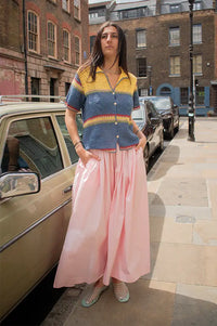 Object Paige Pale Lilac Skirt - The Mercantile London