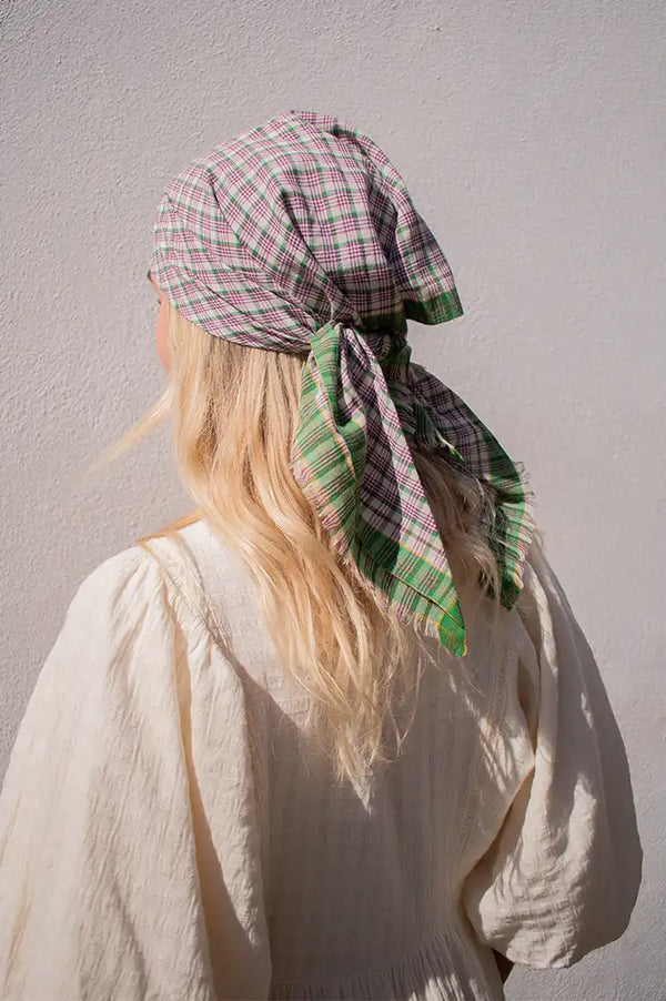 Moismont No.818 Palm Messager Scarf - The Mercantile London