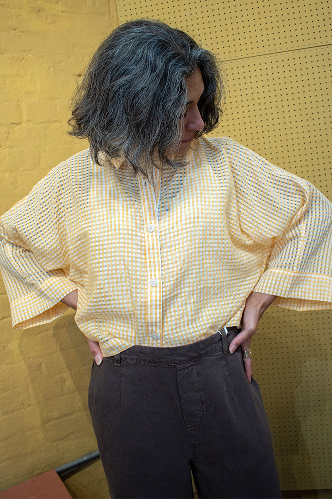 Sacrecoeur Laelia Giallo Shirt Jaune - The Mercantile London