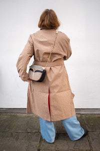 Damson Madder Anja Reversible Shower-Proof Trench Coat