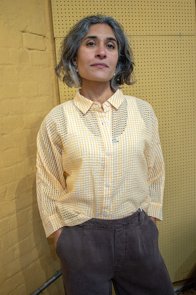 Sacrecoeur Laelia Giallo Shirt Jaune - The Mercantile London