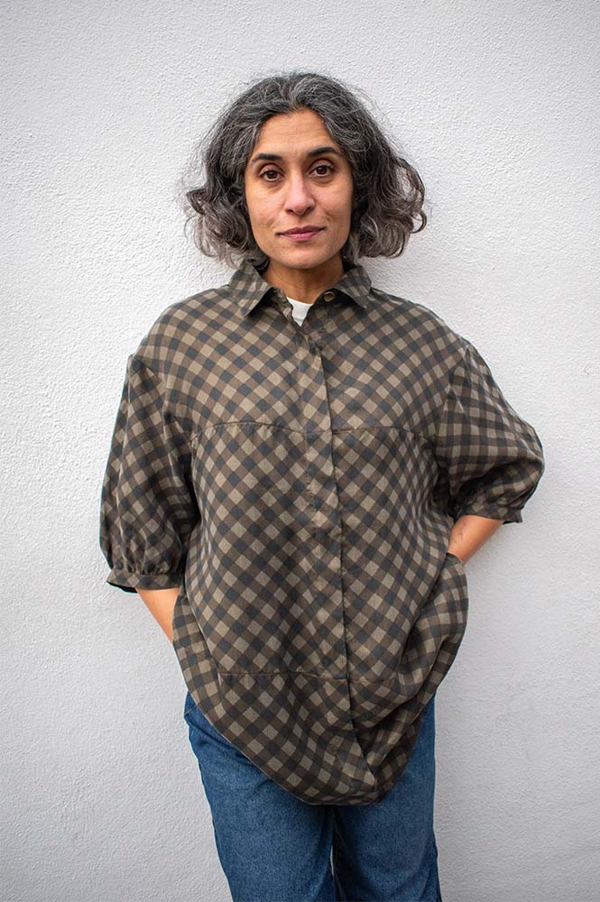 Sessùn Courtney Moss Mood Shirt Dress - The Mercantile London