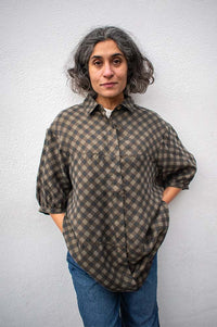 Sessùn Courtney Moss Mood Shirt Dress - The Mercantile London