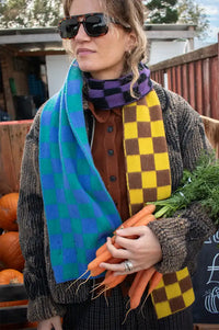 Howlin' Cosmic Checkerboard Dreamy Scarf - The Mercantile London