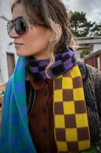 Howlin' Cosmic Checkerboard Dreamy Scarf - The Mercantile London