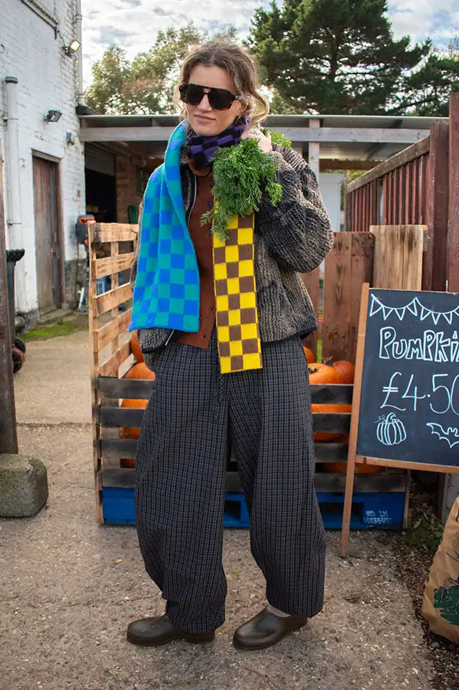 Howlin' Cosmic Checkerboard Dreamy Scarf - The Mercantile London