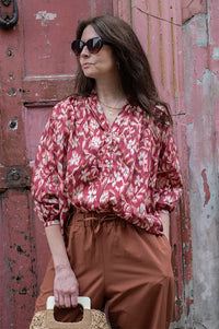 Vanessa Bruno Nipoa Floral Blouse - The Mercantile London