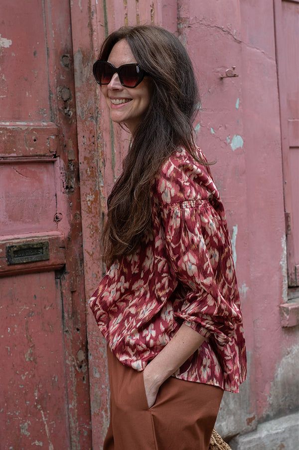 Vanessa Bruno Nipoa Floral Blouse - The Mercantile London