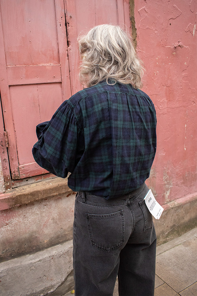 Bellerose Cherry Check A Blouse