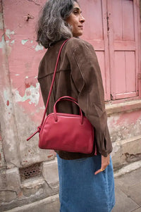 Ölend Mini Brooklyn Cherry Red Bag