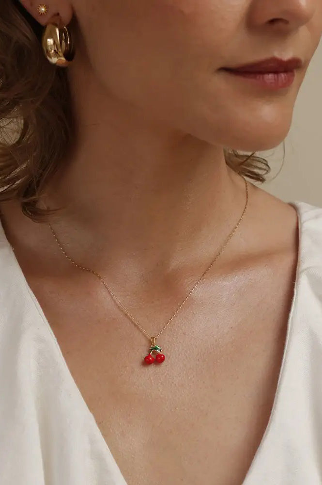 Amano Cherry Necklace - The Mercantile London