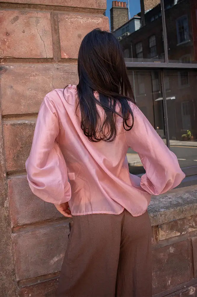 Marta Destiny Rosa Pink Blouse - The Mercantile London