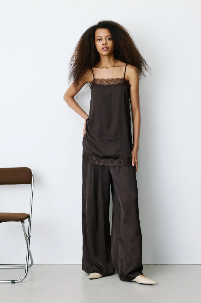 Grace & Mila Blossom Chocolate Top - The Mercantile London