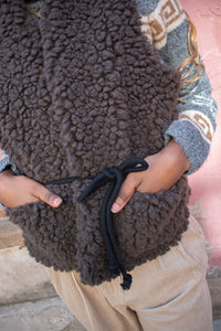 Leon & Harper Vinny Brown Gilet - The Mercantile London