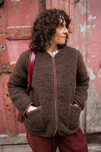 YOKO Nordeen Dark Brown Jacket