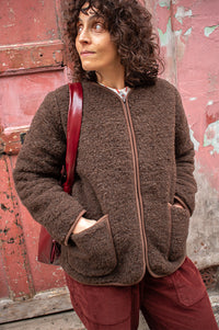 YOKO Nordeen Dark Brown Jacket