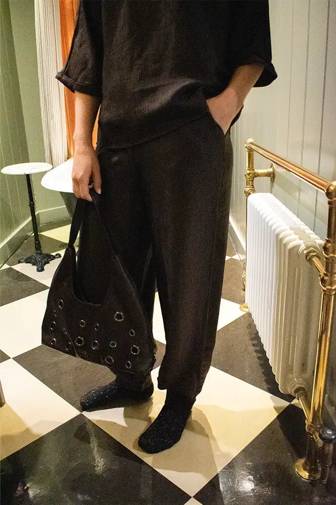 Fransa Kimmy Molé Brown Trousers - The Mercantile London