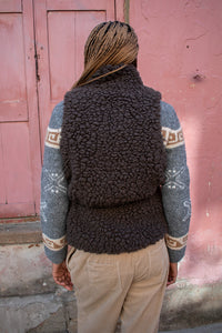 Leon & Harper Vinny Brown Gilet - The Mercantile London