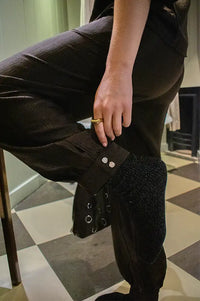 Fransa Kimmy Molé Brown Trousers - The Mercantile London