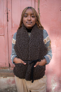 Leon & Harper Vinny Brown Gilet - The Mercantile London