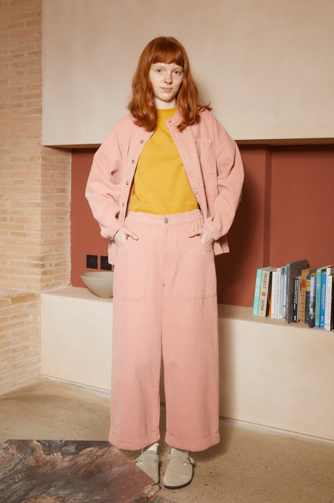 L.F. Markey Oversized Chore Blush Jacket