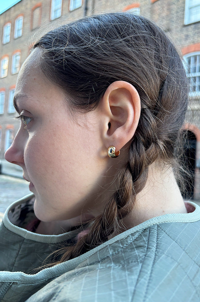 Amano Demure Huggie Hoops