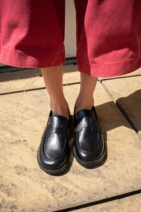 Pavement Palilja Black Polido Loafers