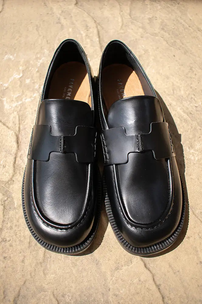 Pavement Palilja Black Polido Loafers