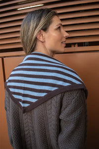 Jumper 1234 Pluto Arctic Striped Cashmere Bandana