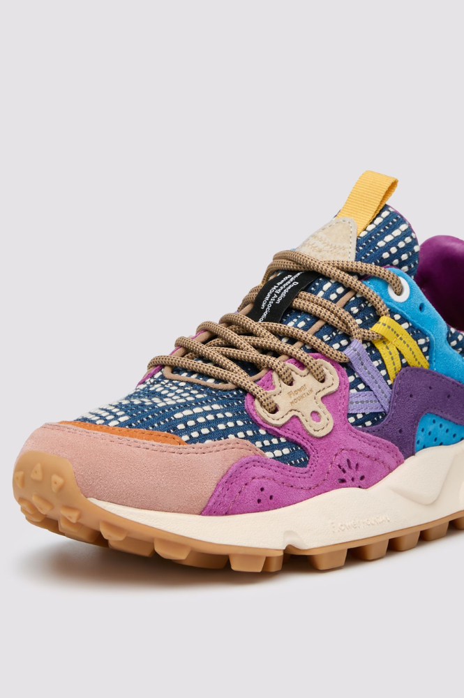 Flower Mountain Yamano 3 Uni Cipria, Borddeaux, Violet Trainers