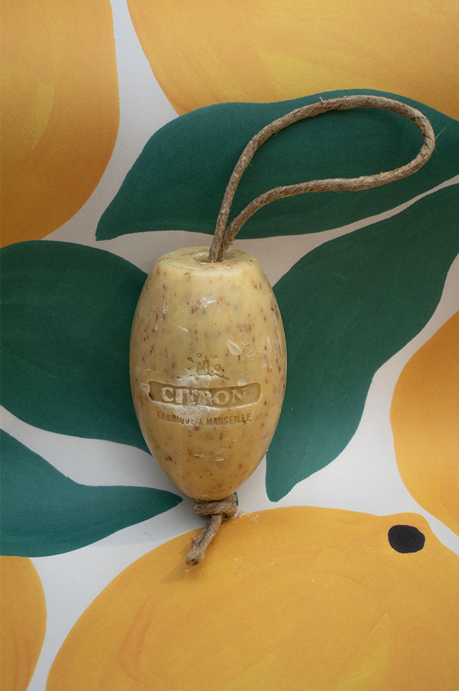 Savon De Marseille Citron Broye Rope Soap - The Mercantile London