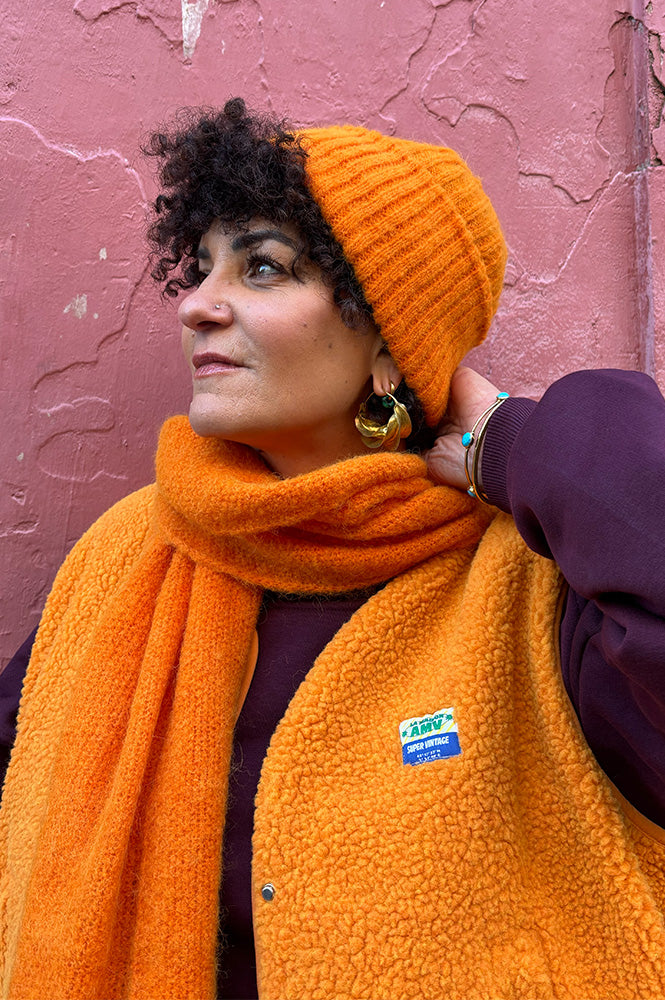 American Vintage East Fluorescent Citrus Beanie