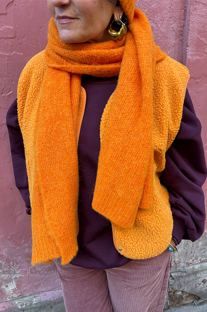 American Vintage East Fluorescent Citrus Scarf