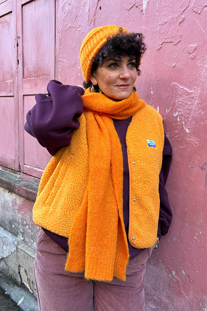 American Vintage East Fluorescent Citrus Scarf