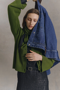Baum Und Pferdgarten Clarine Herb Garden Green Cardigan