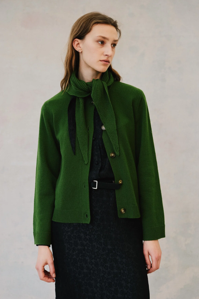 Baum Und Pferdgarten Clarine Herb Garden Green Cardigan