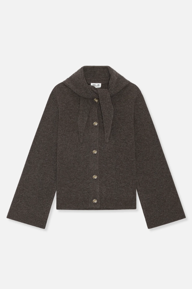 Baum Und Pferdgarten Clarine Coffee Bean Cardigan